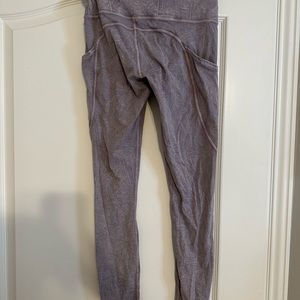 Lululemon ice dye fast and free leggings WORN ONCE